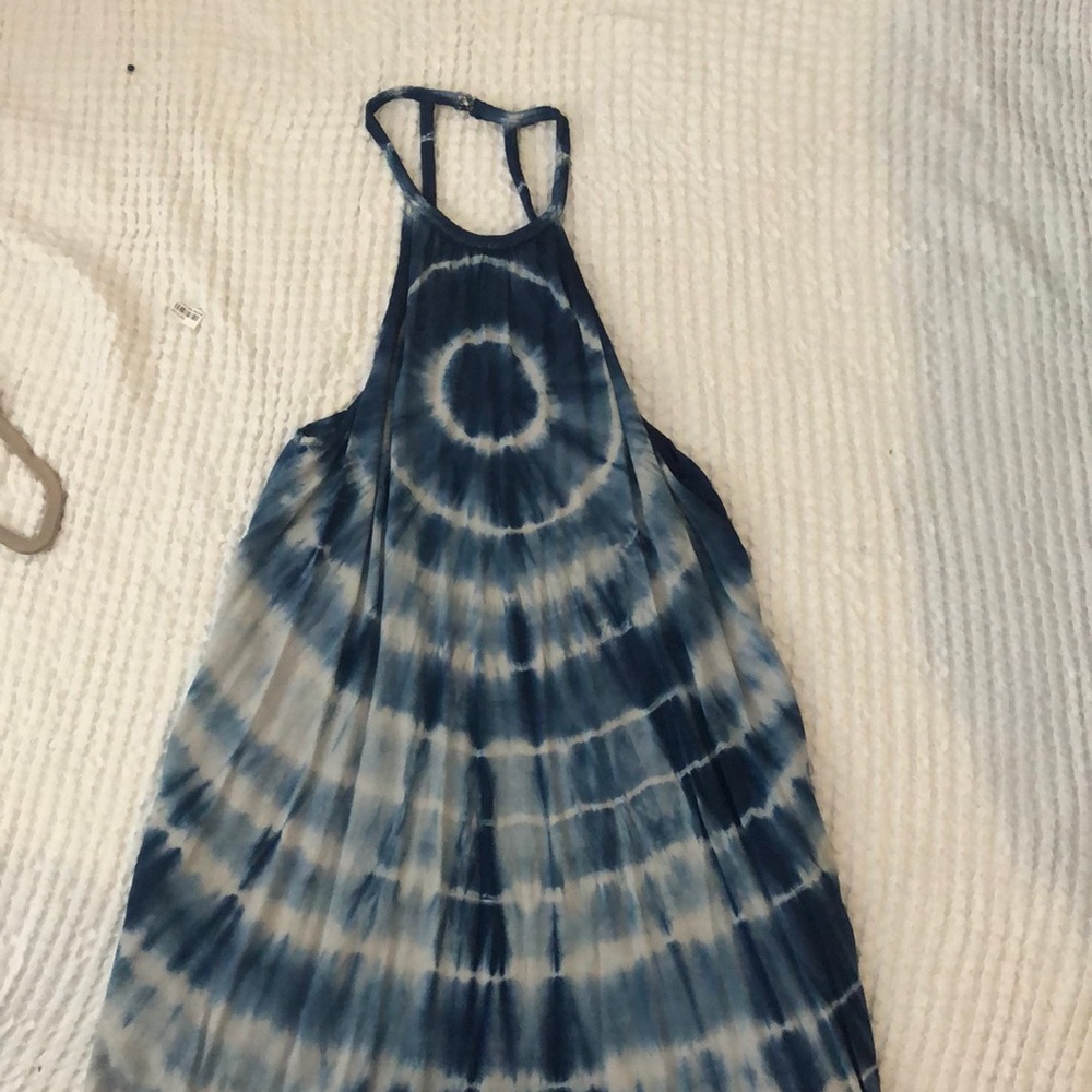 American eagle flowy tie dye dress